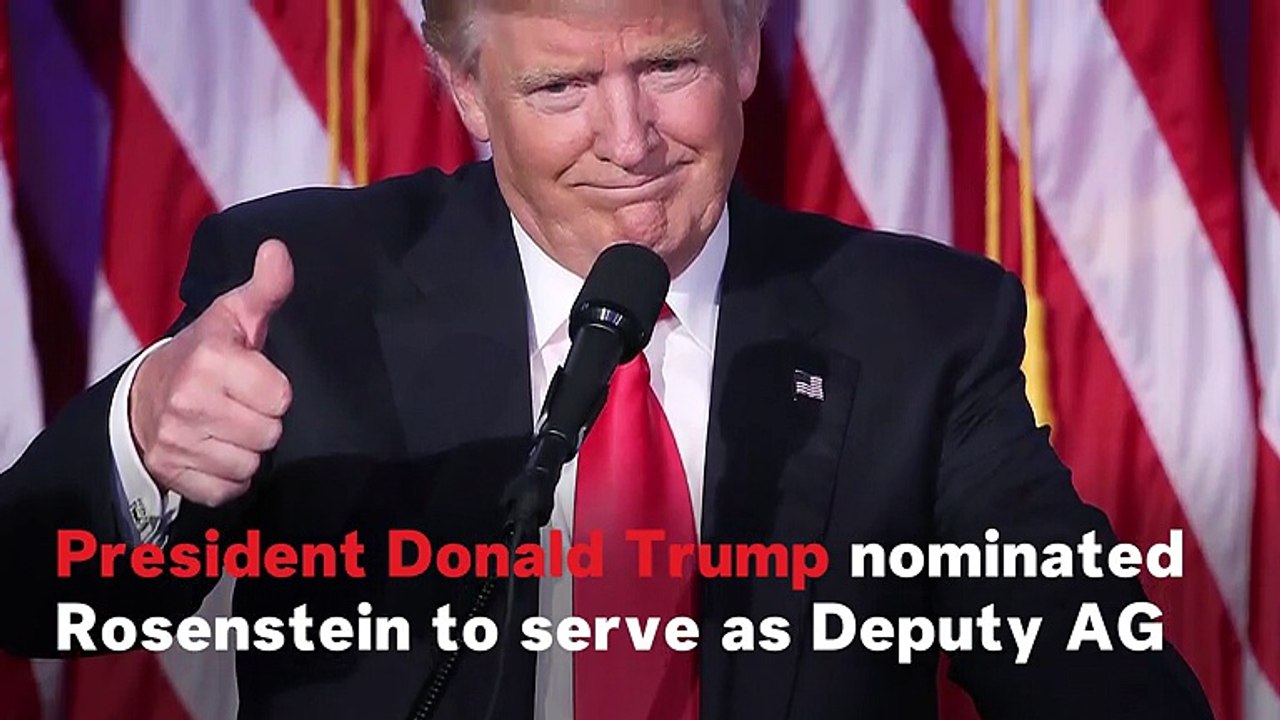 Who Is Rod Rosenstein?