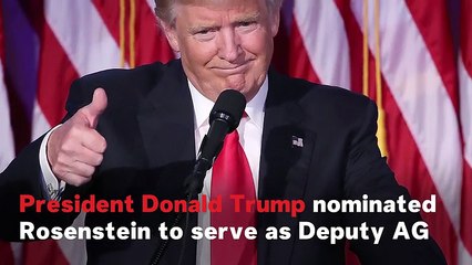 Who Is Rod Rosenstein?