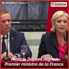 Descargar video: Européennes 2019 : Après l’avoir soutenue, Nicolas Dupont-Aignan chasse sur les terres de Marine Le Pen