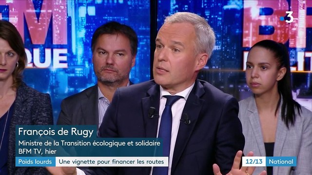 Poids lourds : une vignette pour financer les routes