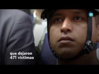 Sismo CDMX: Rinden homenaje a cuerpos de rescate