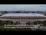 Así luce el estadio Olímpico Luzhnikí para la Copa Mundial de Fútbol de 2018