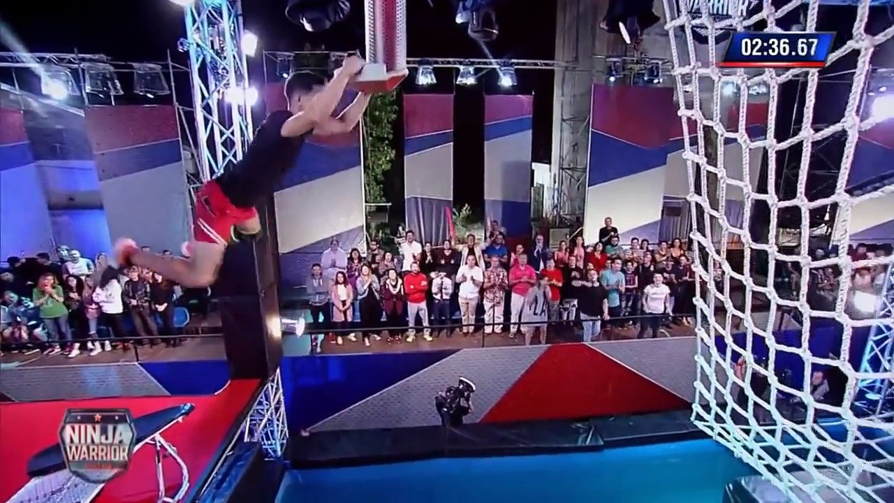 Bogdan Hriscu  - Ninja Warrior Romania - Stagiu 1