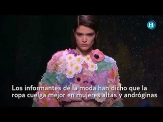 Dos gigantes franceses de la moda rechazan modelos demasiado delgados