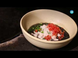 Receta de ceviche negro por Lula Martín del Campo