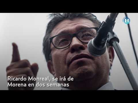 Ricardo Monreal se va de Morena