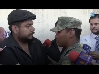 Así fue el encuentro entre Marcos Gil y el soldado rescatista
