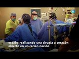 Cirugía a corazón abierto en medio del sismo del 19 de septiembre