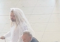 Here Comes the Bride: Man Walks Through Dublin Airport in Wedding Dress