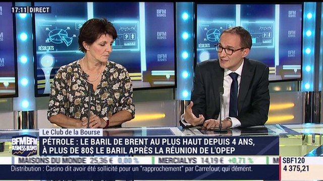 Le Club de la Bourse: Bertrand Puiffe, Véronique Riches-Flores et Wilfrid Galand - 24/09