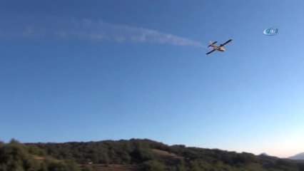 Kozan'da Ormanlık Alanda Yangın