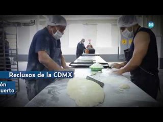 Reclusos de la CDMX elaboran pan de muerto