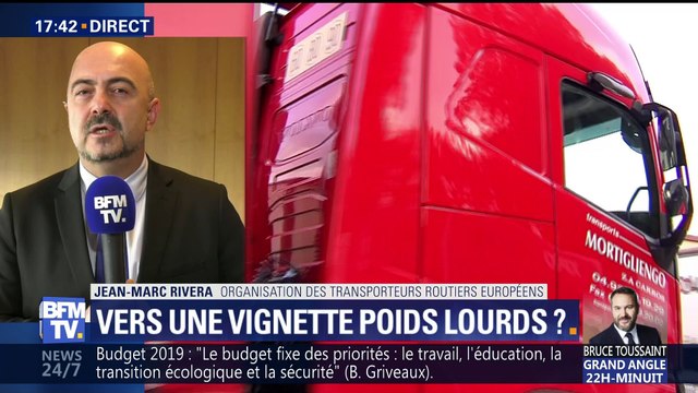Jean-Marc Rivéra: L'écotaxe, c'est l'équivalent de 1 500 euros par an et par poids lourd