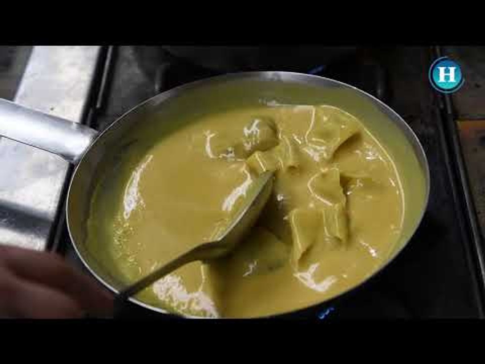 Receta de ravioles de bacalao con salsa de pimiento amarillo