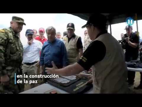 Secretario general de la ONU destacó el compromiso de las FARC y el gobierno por la paz en Colombia