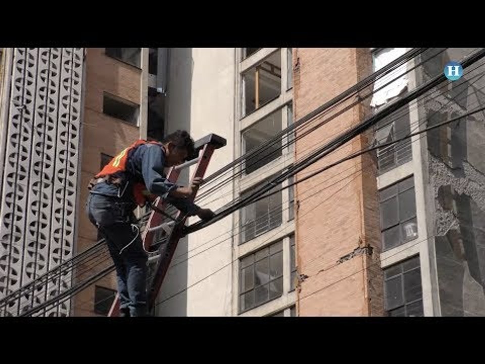 Desmantelan el edificio Osa Mayor