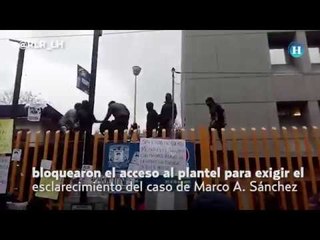 Estudiantes de Prepa 8 exigen esclarecer caso Marco Antonio