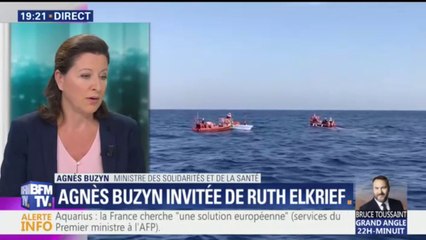 Aquarius: "Si un Etat membre, tout seul, décide d'accueillir il sera rapidement soumis à une forte pression. La réponse doit être européenne" estime Agnès Buzyn
