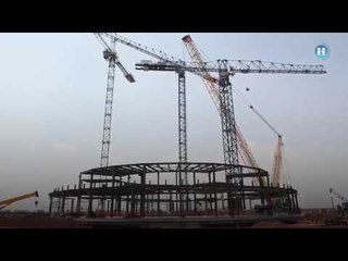 Así van las obras del Nuevo Aeropuerto Internacional de la CDMX