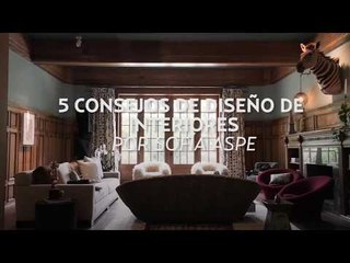 5 consejos de diseño de interiores por Sofía Aspe
