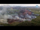 Alerta en Hawaii por nube tóxica generada por lava del volcán Kilauea