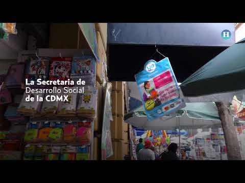 Aceptan en locales del centro tarjeta de apoyo a útiles escolares