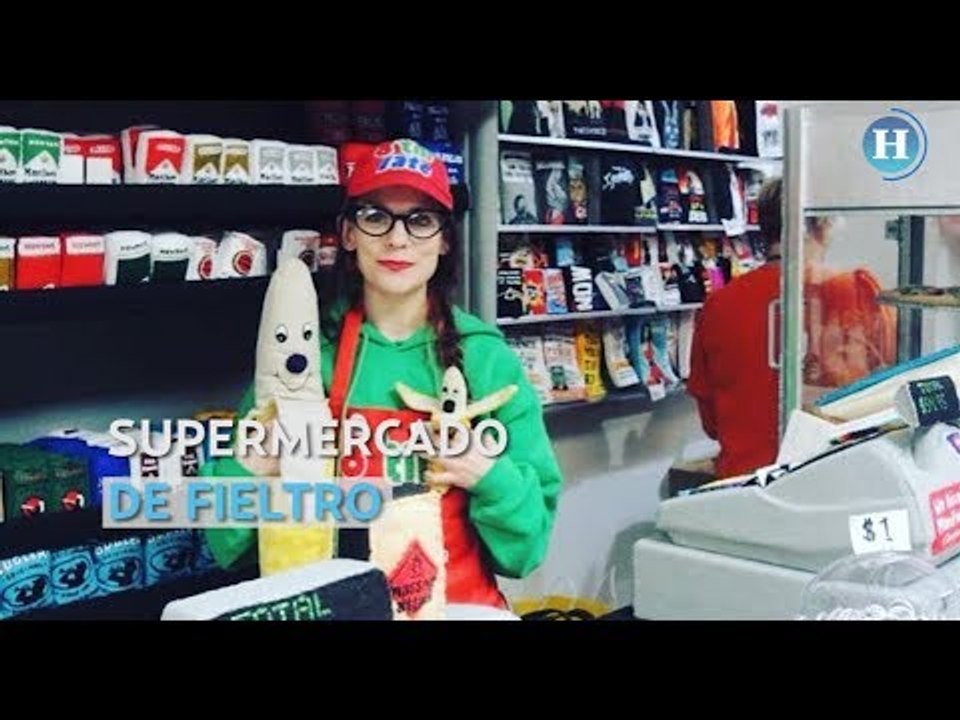 Supermercado de fieltro