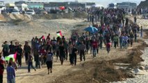 Gazze'deki Büyük Dönüş Yürüyüşü gösterileri devam ediyor (2)