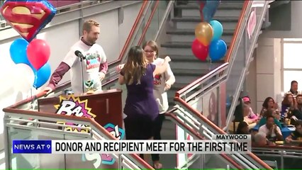 Woman Meets Stranger Who Saved Her Life With Bone Marrow Donation