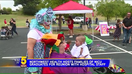 Triplets, Parents Reunited With NICU Nurses Who Cared for Them
