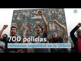 700 policías refuerzan seguridad en la UNAM