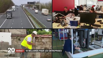 Budget 2019 : 18 milliards d'euros pour les entreprises