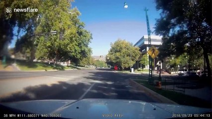 Bumper smashed off in Utah car accident