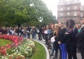 Protesters Gather on Vassar Campus to Support Kavanaugh Accusers