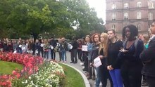 Protesters Gather on Vassar Campus to Support Kavanaugh Accusers