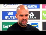 Cardiff 0-5 Manchester City - Pep Guardiola Post Match Press Conference - Embargo Extras