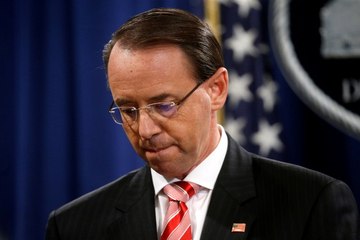 Deputy Attorney General Rod Rosenstein Expected to Resign