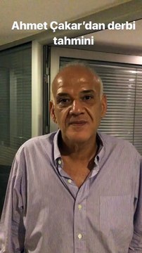 Ahmet Çakar derbinin skorunu önceden bildi