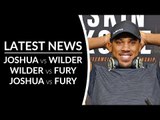 ANTHONY JOSHUA Discusses Deontay Wilder & Tyson Fury FIGHT after Knocking Out Povetkin