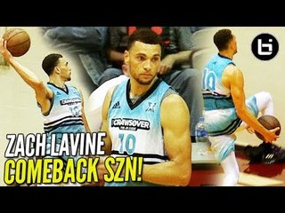 Zach Lavine AVERAGED 50 PPG at the Crawsover! Bulls Guard Ready for COMEBACK SZN!