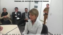 Audiência de custódia de Fernanda Richa, preso pela Operação Rádio Patrulha
