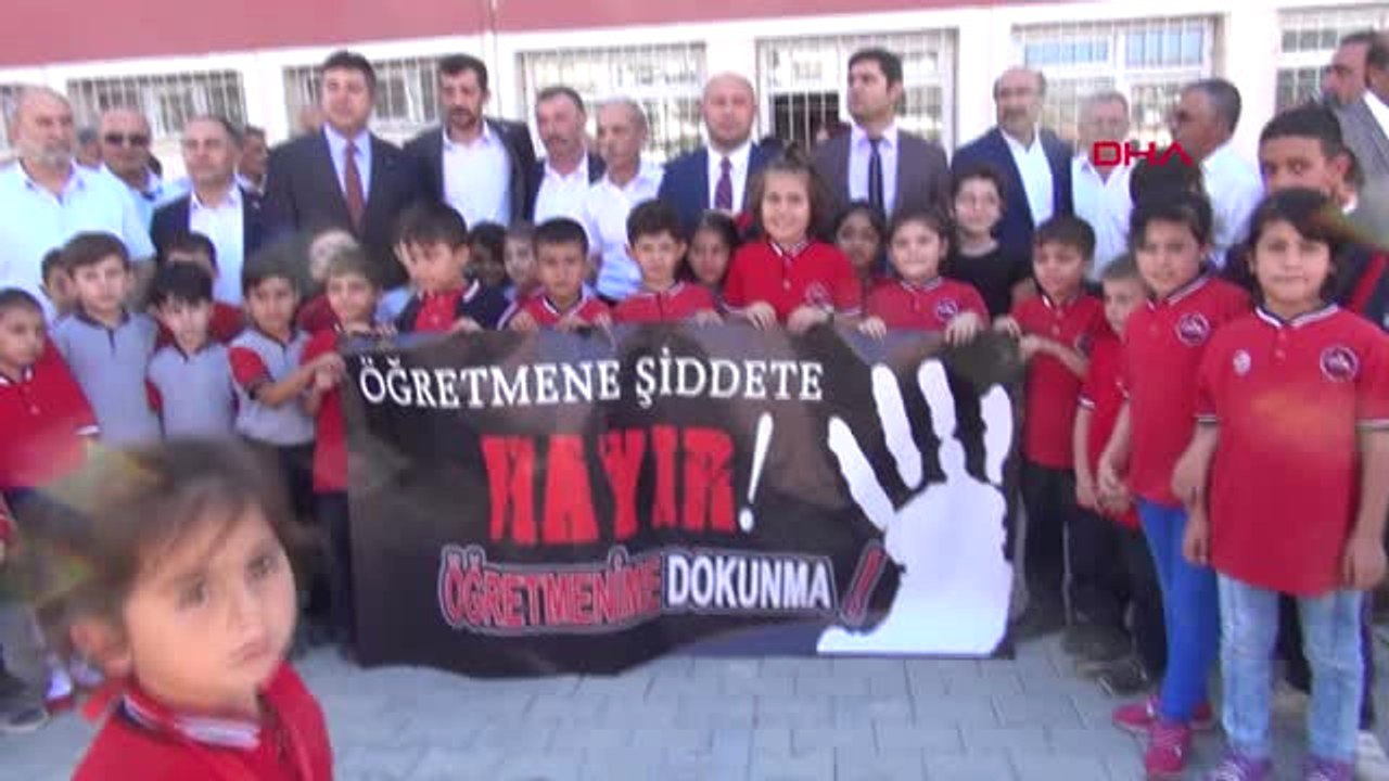 Kırıkkale Darp Edilen Öğretmen İçin 'öğretmene...