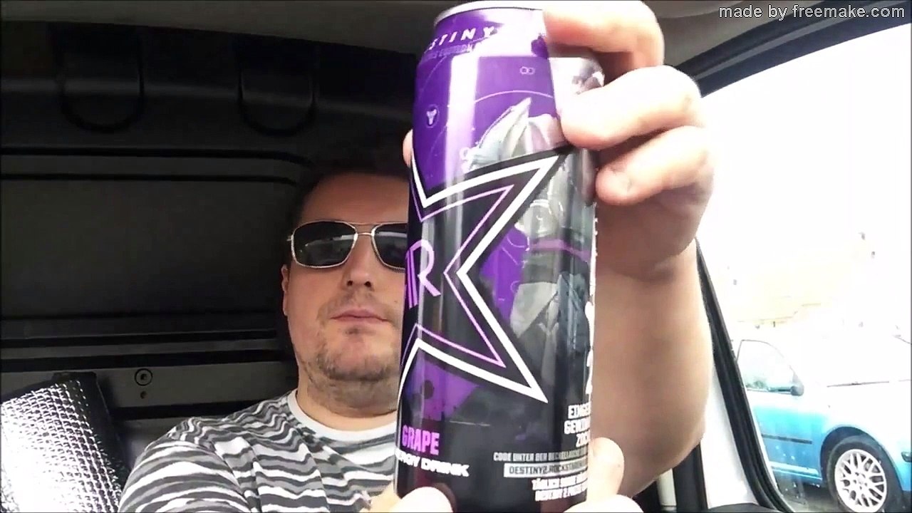 Rockstar XDurance Grape Energy Drink Review und Test