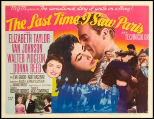 Elizabeth Taylor The Last Time I Saw Paris (1954) Spanish Subtitles