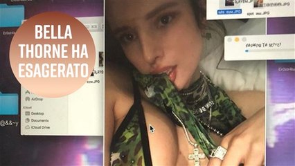 Per pubblicizzare i suoi film Bella Thorne è pronta a tutto