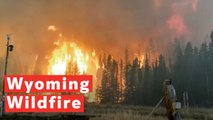 Wyoming Wildfire Forces Hundreds Of Homes To Evacuate