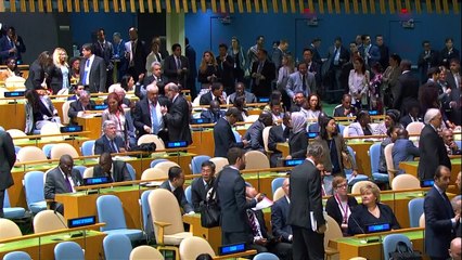 Nelson Mandela statue unveiled at UN headquarters