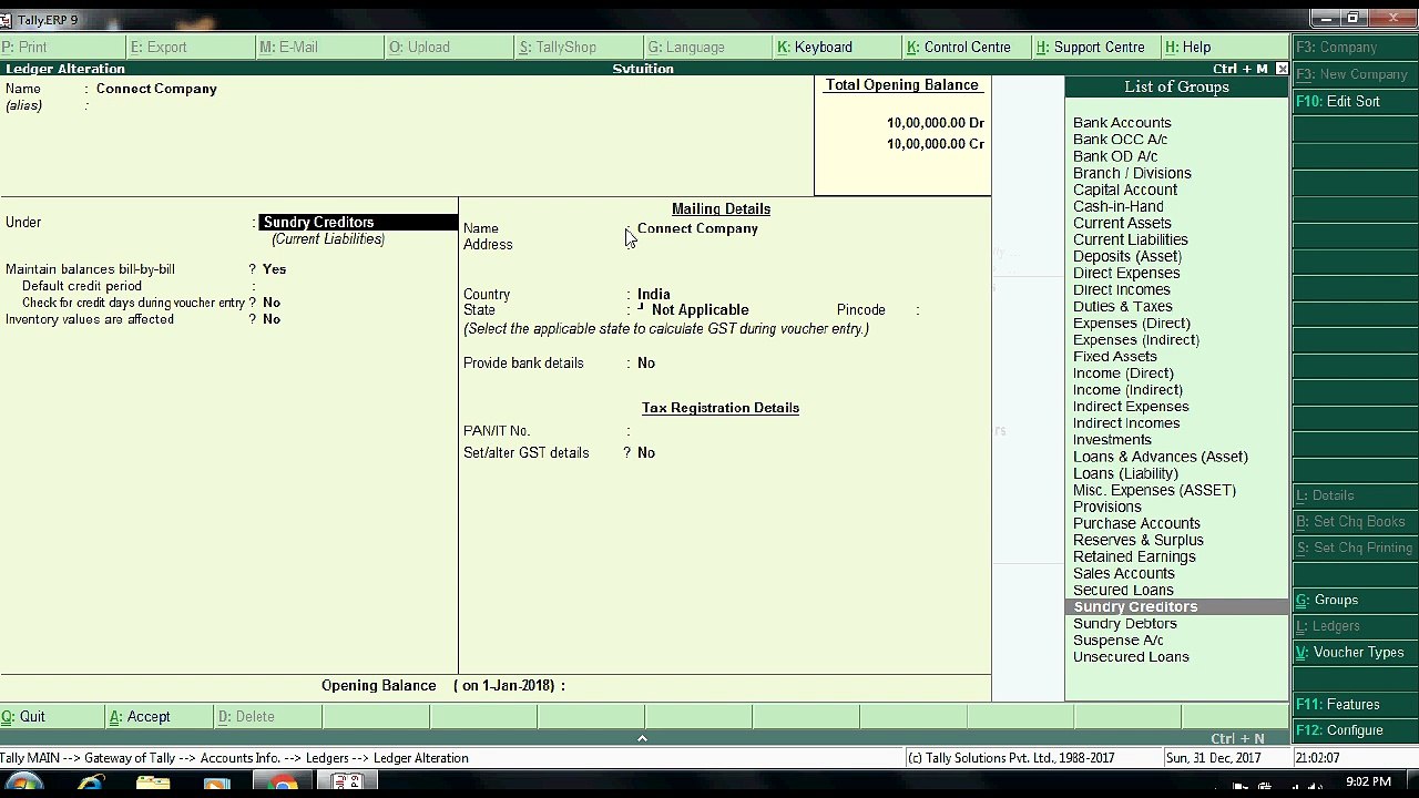 How to Record Expenses with GST in Tally.ERP 9 -  English