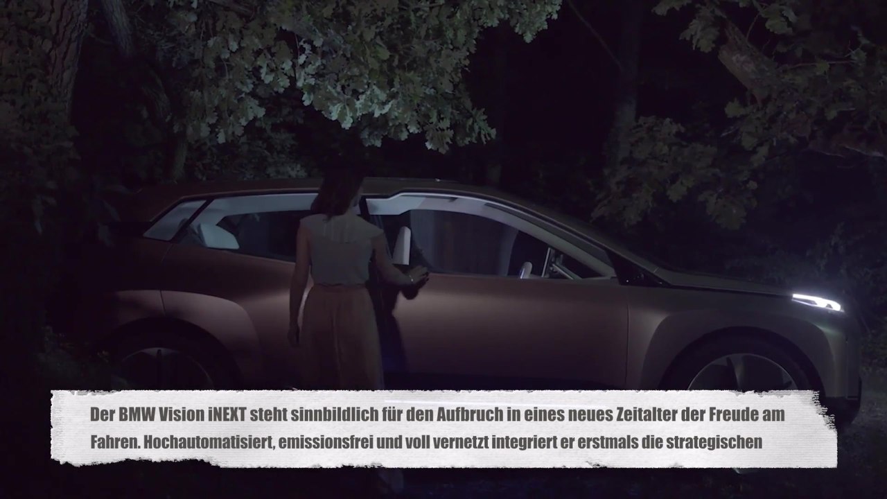 Der BMW Vision iNEXT - Customer Experience