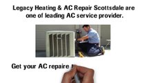 Get your AC repaired with Legacy Heating and AC Repair experts in Scottsdale